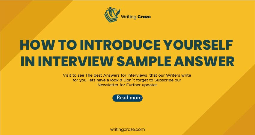 How To Introduce Yourself In Interview Sample Answers 17 Ans 