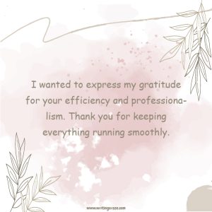 83+ Example Thank You Notes For An Administrative Assistant - Writing Craze