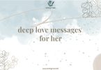 Deep Love Messages for Her
