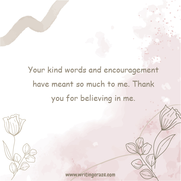 Short Generic Thank You Note Wording Examples