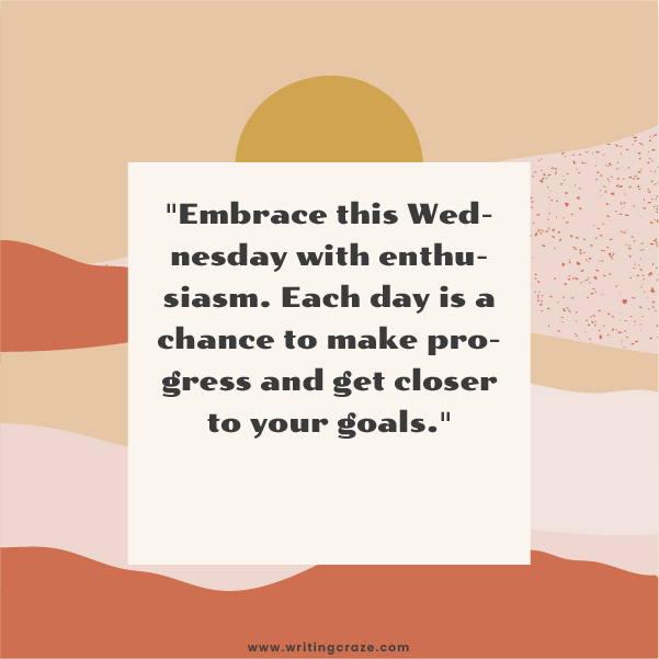 Short Wednesday Words of Encouragement