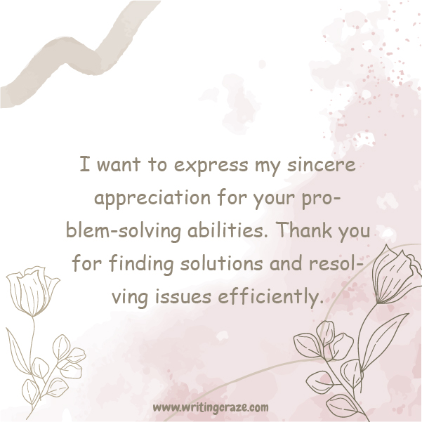 Short example thank you notes for an administrative assistant Examples