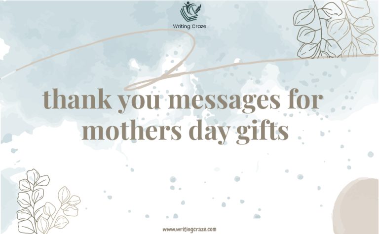 103+ Memorable Thank You Messages for Mother’s Day Gifts”