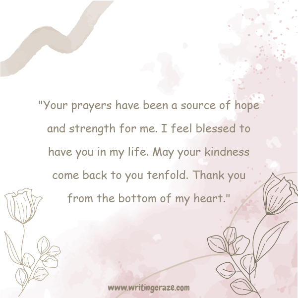 Thank You for Your Prayers Guide for My Daughter's Birthday Party