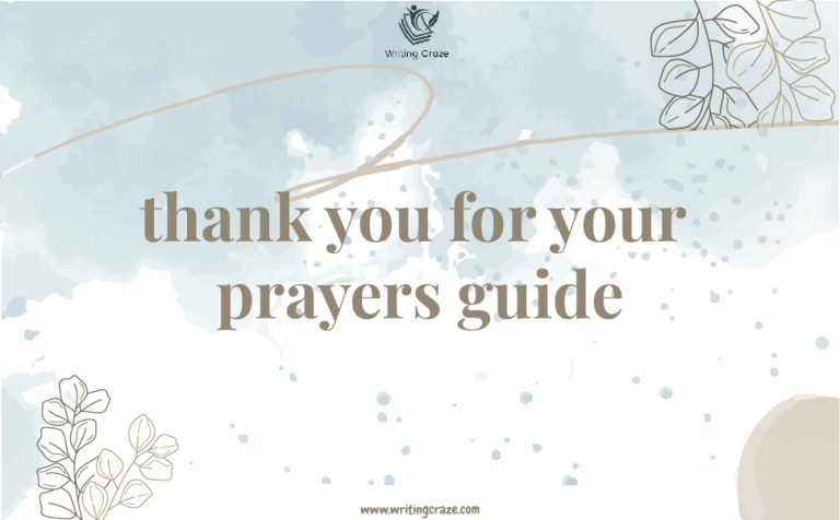 89+ Latest Thanks for Prayers Guide