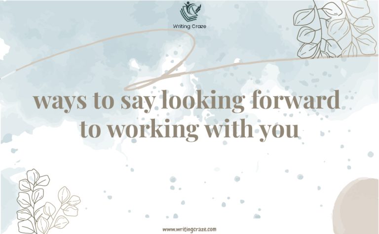 79+ Best ways to say looking forward to working with you