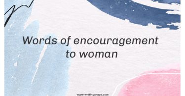Words of Encouragement to Women