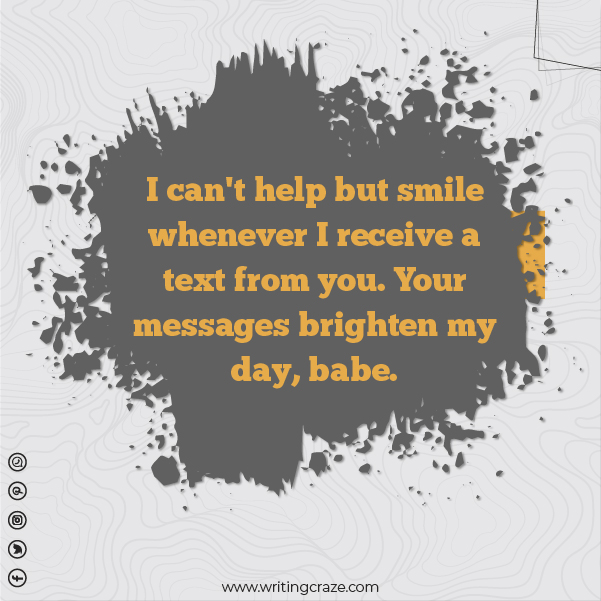 Best Nice Things to Say to Your Boyfriend Over Text