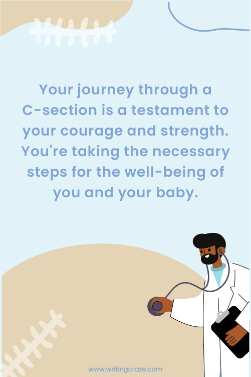 Best Words of Encouragement for C-Section