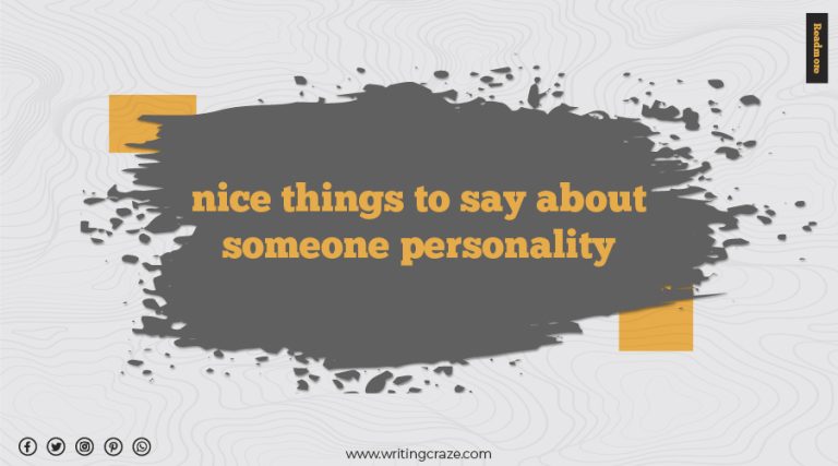 79+ Nice Things to Say About Someones Personality