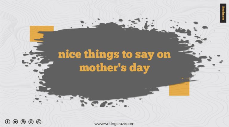 83+ Nice Things to Say on Mother’s Day”