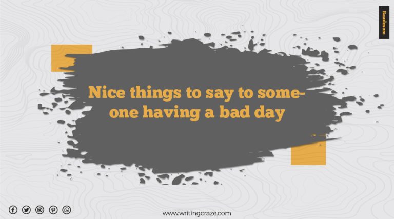 75+ Nice Things to Say to Someone Having a Bad Day