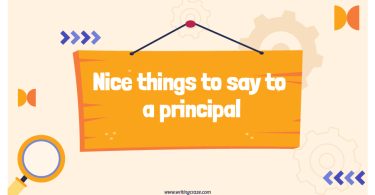 Nice Things to Say to a Principal