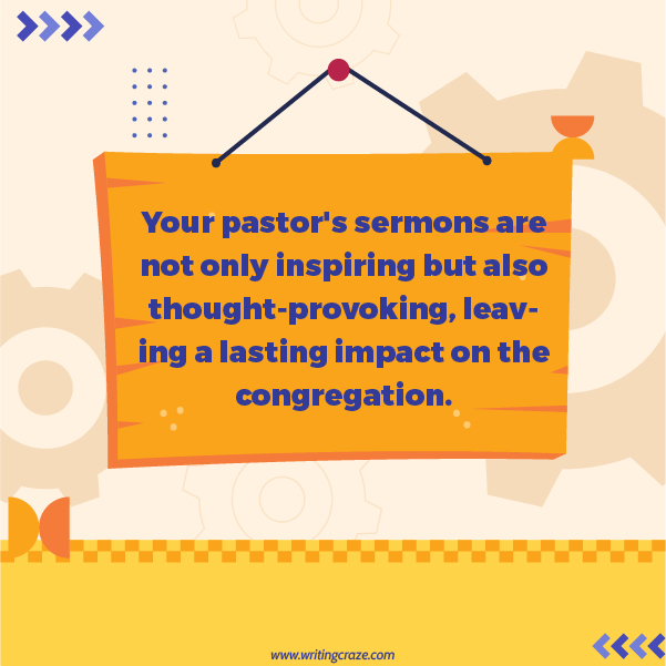 Positive Nice Things to Say About Your Pastor