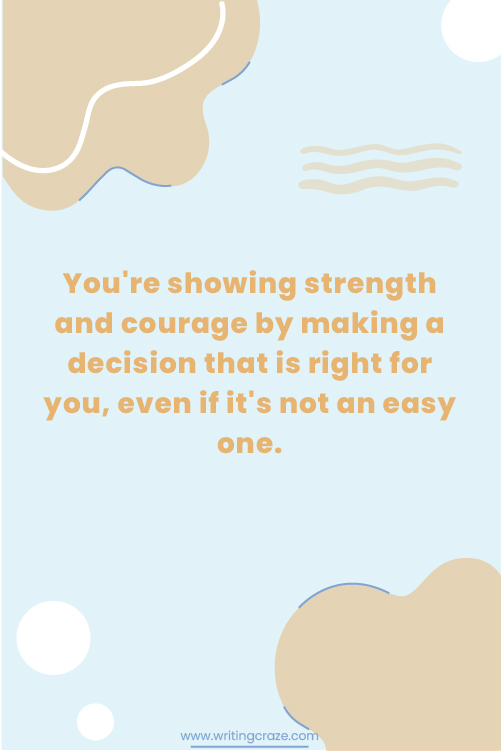 Positive Words of Encouragement for Abortion