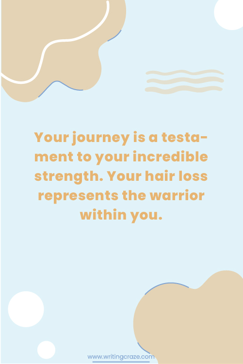 Positive Words of Encouragement for Cancer Patients Losing Hair