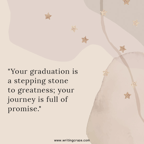 Short Words of Encouragement for Graduates