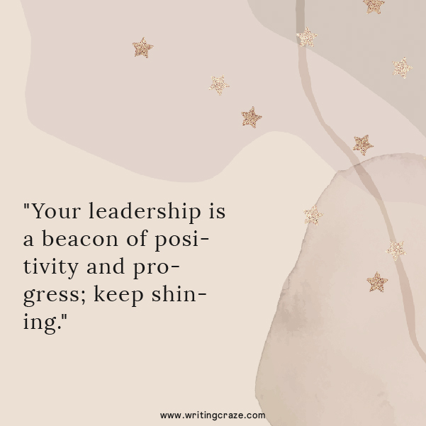 Short Words of Encouragement for Leaders