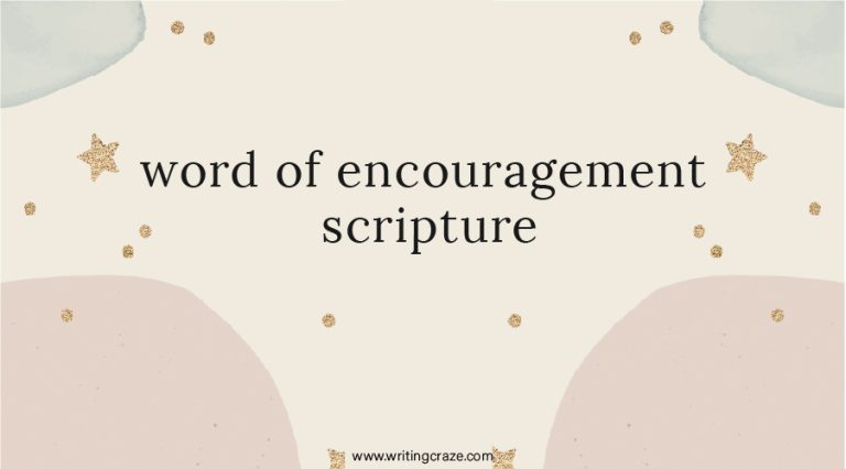 87+ Word of Encouragement Scripture