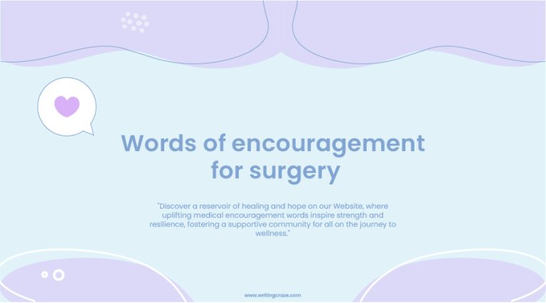 95+ Spiritual Words of Encouragement after Surgery