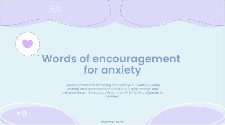 75+ Words of Encouragement for Anxiety