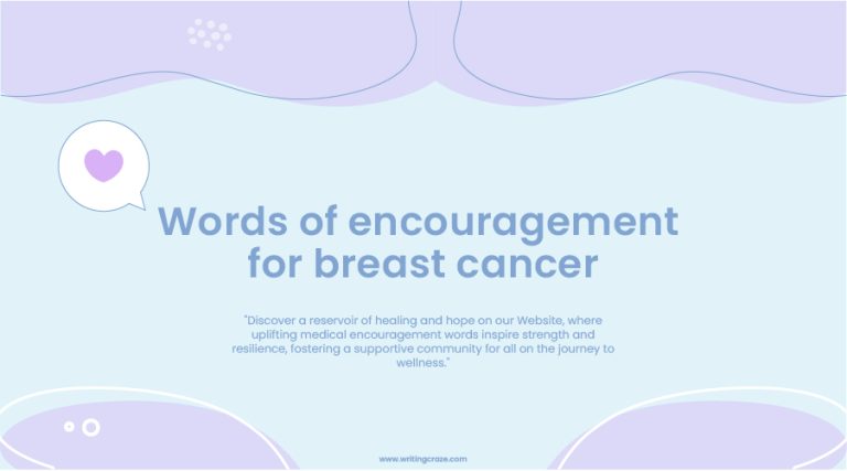 87+ Words of Encouragement for Breast Cancer