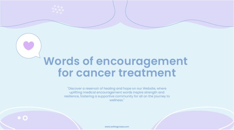 85+ Heartfelt Words of Encouragement for Cancer Treatment