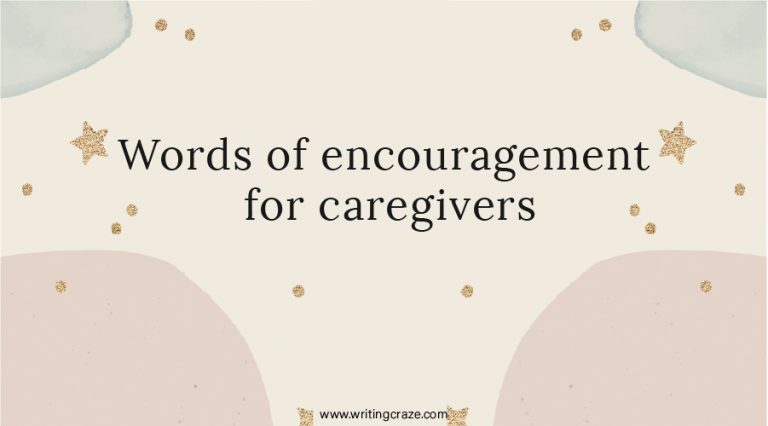 75+ Words of Encouragement for Caregivers