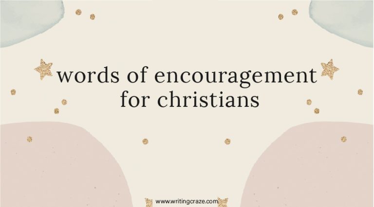 83+ Words of Encouragement for Christians