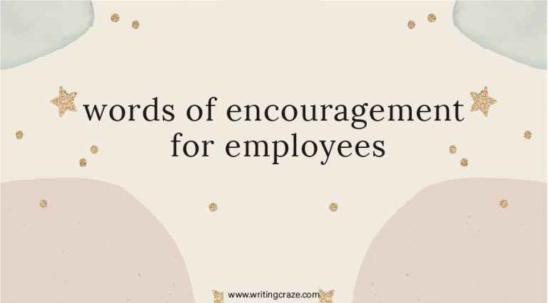 81+ Words of Encouragement for Employees