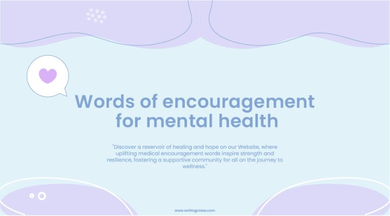 91+ Words of Encouragement for Mental Health
