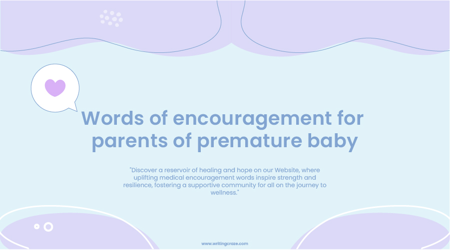 Words of Encouragement for Parents of Premature Babies