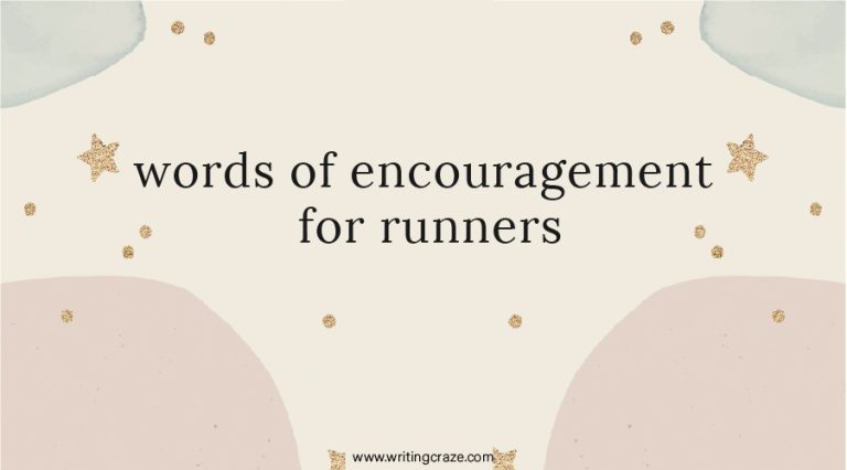 101+ Words of Encouragement for Runners