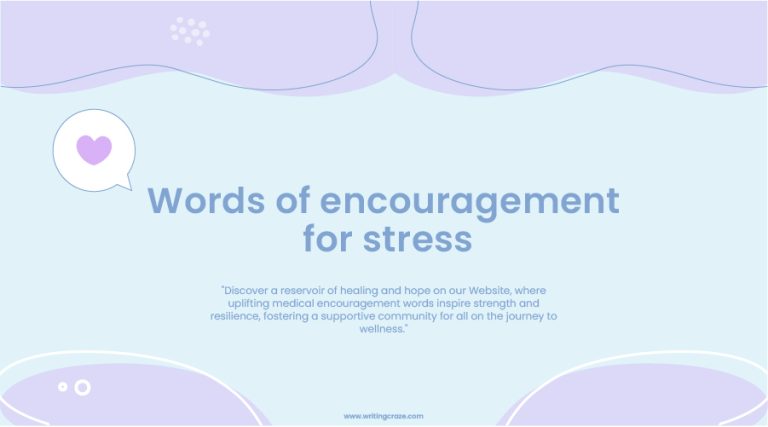 95+ Empowering Words of Encouragement for Stress Relief”