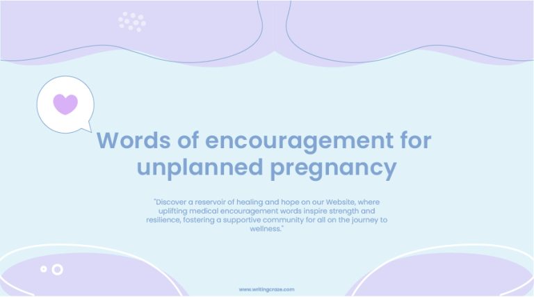 93+ Words of Encouragement for Unplanned Pregnancy