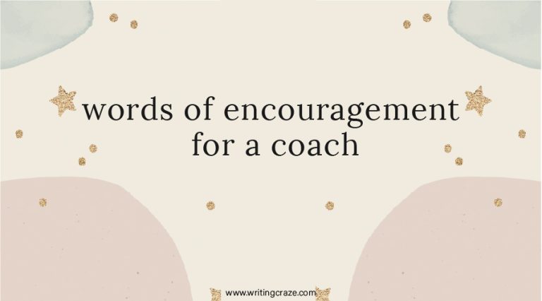 91+ Words of Encouragement for a Coach