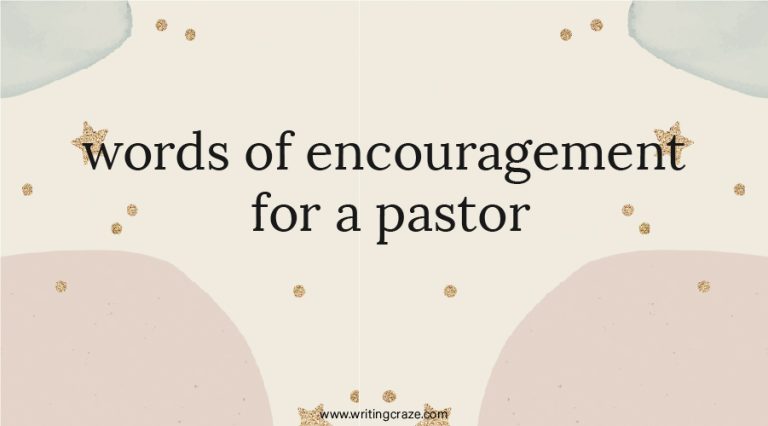 79+ Words of Encouragement for a Pastor